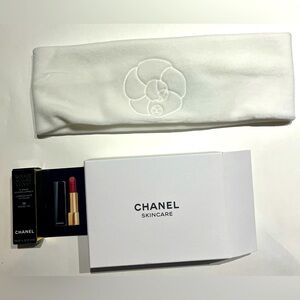 Chanel hair band lipstick gift set